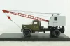 Маз-200 К-51, зеленый/серый, автокран, SSM1164, SSM 1:43