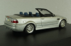 Bmw M3 Convertible (E46) 2001, silver, 80420024430, Minichamps 1:43