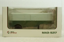 Маз-5217 напівпричеп зелений/сірий, 101111, АвтоИстория 1:43
