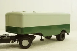Маз-5217 напівпричеп зелений/сірий, 101111, АвтоИстория 1:43
