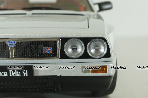 Lancia Delta S4 Stradale 1985, silver, 74772, AutoArt, 1:18
