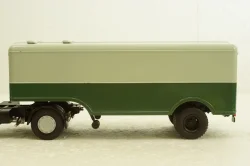 Маз-5217 напівпричеп зелений/сірий, 101111, АвтоИстория 1:43