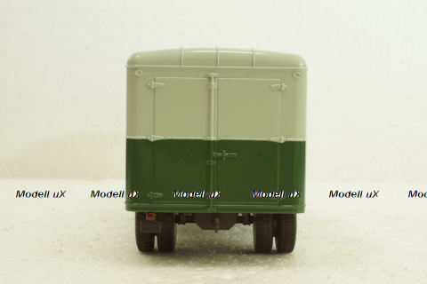 Маз-5217 напівпричеп зелений/сірий, 101111, АвтоИстория 1:43