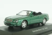 Mercedes CLK 230 Cabriolet (A208), 1998, green, Schuco 1:43