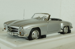 Mercedes 190SL W121 1955 Silver, 100037031, Minichamps 1:18 