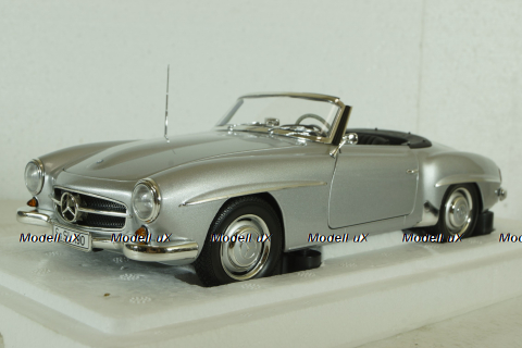 Mercedes 190SL W121 1955 Silver, 100037031, Minichamps 1:18 