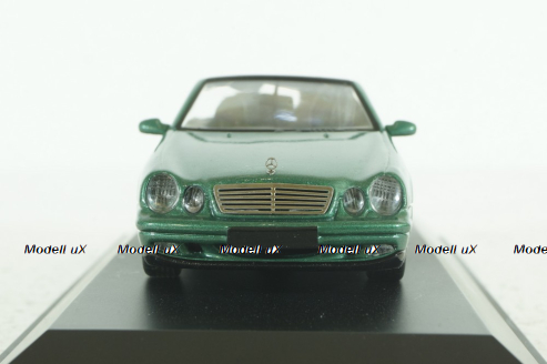 Mercedes-Benz CLK 320 Cabriolet (A208), 1998, green, Schuco 1:43
