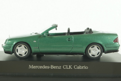 Mercedes CLK230 Cabriolet (A208), 1998, green, Schuco 1:43