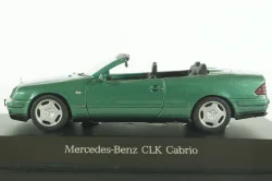Mercedes-Benz CLK 320 Cabriolet (A208), 1998, green, Schuco 1:43
