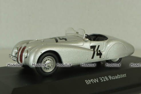 BMW 328 Roadster #74 Mille Miglia 1940, 02832, Schuco 1:43