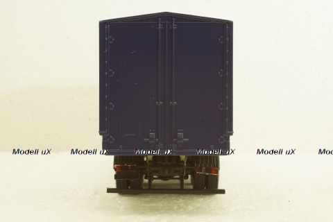 Маз-6303 борт с тентом 1985г бордовый/серый, АвтоИстория 1:43