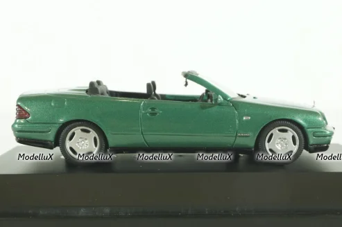 Mercedes CLK 230 Cabriolet (A208), 1998, green, Schuco 1:43