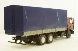 Маз-6303 борт с тентом 1985г бордовый/серый, АвтоИстория 1:43