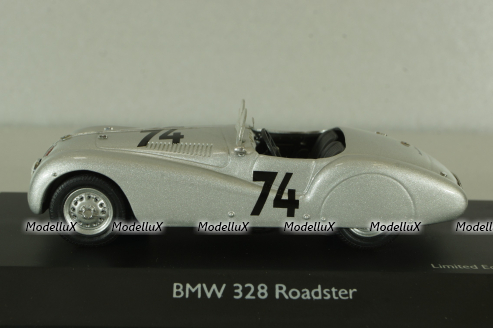 BMW 328 Roadster #74 Mille Miglia 1940, 02832, Schuco 1:43