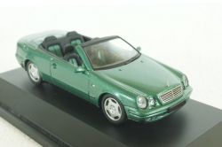 Mercedes CLK230 Cabriolet (A208), 1998, green, Schuco 1:43