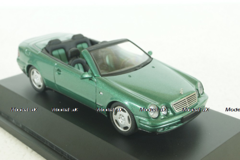 Mercedes-Benz CLK 320 Cabriolet (A208), 1998, green, Schuco 1:43
