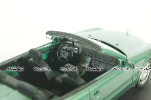 Mercedes CLK 230 Cabriolet (A208), 1998, green, Schuco 1:43