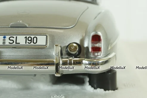 Mercedes 190SL W121 1955 Silver, 100037031, Minichamps 1:18 