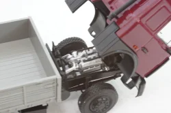 Маз-6303 борт с тентом 1985г бордовый/серый, АвтоИстория 1:43