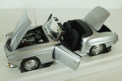 Mercedes 190SL W121 1955 Silver, 100037031, Minichamps 1:18 