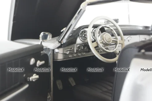 Mercedes 190SL W121 1955 Silver, 100037031, Minichamps 1:18 