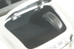 Mercedes 190SL W121 1955 Silver, 100037031, Minichamps 1:18 