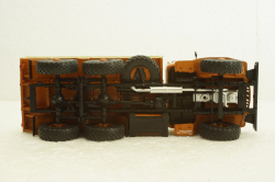 Урал-377 борт, оранжевый/бежевый, АвтоИстория 1:43