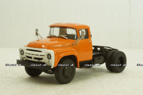 Зил-130В1 тягач, оранжевый, АвтоИстория 1:43