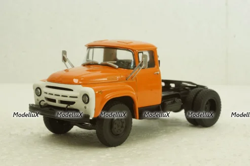 Зил-130В1 тягач, оранжевый, АвтоИстория 1:43