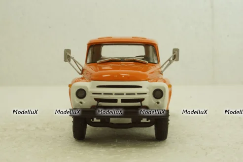 Зил-130В1 тягач, оранжевый, АвтоИстория 1:43