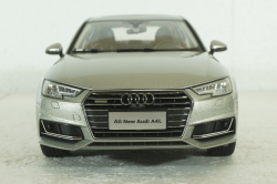 Audi A4L B9  2017, S-Line, silver,  Paudi 1:18