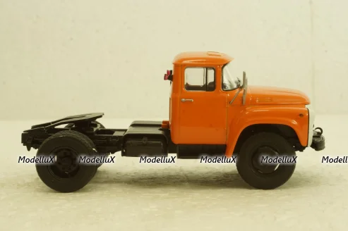 Зил-130В1 тягач, оранжевый, АвтоИстория 1:43