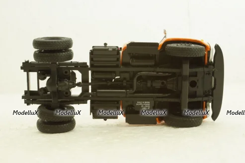 Зил-130В1 тягач, оранжевый, АвтоИстория 1:43
