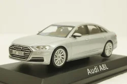 Audi A8L silver, IScale 1:43