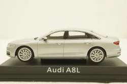 Audi A8L silver, IScale 1:43