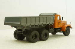 Краз-256Б1 самосвал оранжевый/серый, АвтоИстория 1:43