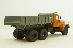 Краз-256Б1 самосвал оранжевый/серый 1966, АвтоИстория 1:43