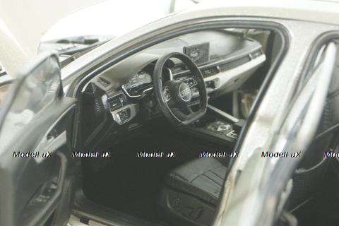 Audi A4L B9  2017, S-Line, silver,  Paudi 1:18