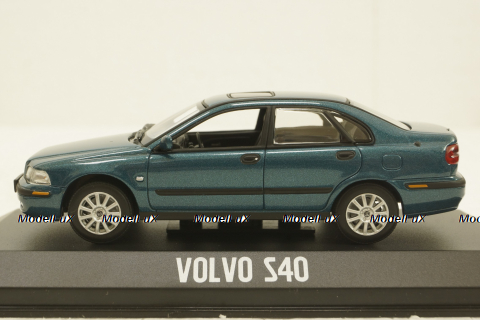 Volvo S40 1996 blue, Minichamps 1:43