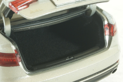 Audi A4L B9  2017, S-Line, silver,  Paudi 1:18