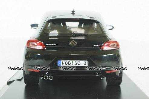 Volkswagen Scirocco III, 2008, black, 188471, Norev 1:18