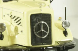 Mercedes L 6600 with trailer, beige, 03019, Schuco 1:43