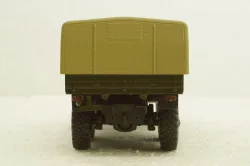 Урал-4320-31 (двигатель ЯМЗ-238) бортовой с тентом, хаки, 100954, АвтоИстория 1:43