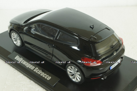 Volkswagen Scirocco III, 2008, black, 188471, Norev 1:18