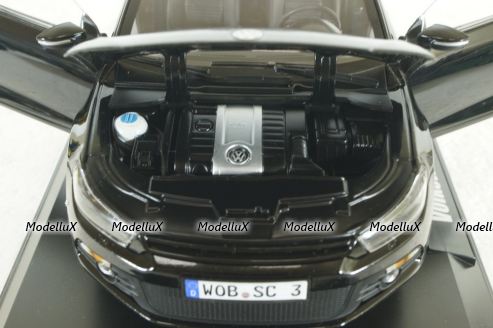 Volkswagen Scirocco III, 2008, black, 188471, Norev 1:18