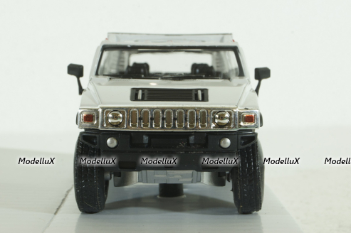 Hummer H2, белый, Cararama 1:43