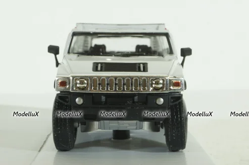 Hummer H2, белый, Cararama 1:43