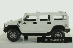 Hummer H2, белый, Cararama 1:43