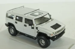 Hummer H2, белый, Cararama 1:43