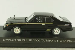 Nissan Skyline 2000 Turbo GT-E-S (KHGC211) 1980, black, 14110bk, Dism 1:43